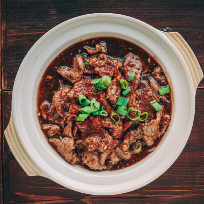 T6・Rindfleisch nach Szechuan Art